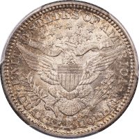 1915-D Barber Quarter (25c) Reverse Image