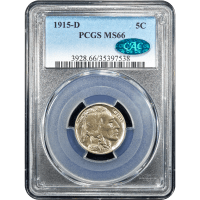 1915-D Buffalo Nickel (5c) SLAB Image