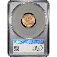1915-D Lincoln Cent (1c) Reverse Slab Image