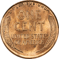 1915-D Lincoln Cent (1c) Reverse Image