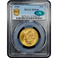 1915 Indian Gold Eagle ($10) SLAB Image