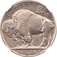 1915-S Buffalo Nickel (5c) REVERSE Image