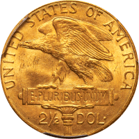 1915-S Panama-Pacific Commem Gold Quarter Eagle ($2.50) Reverse Image