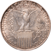 1915-S Panama-Pacific Commem Half Dollar (50c) Reverse Image