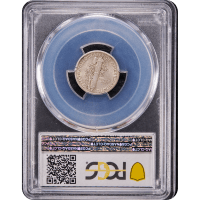 1916-D Mercury Dime (10c) Reverse Slab Image