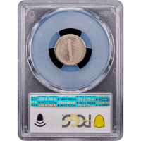 1916-D Mercury Dime (10c) Reverse Slab Image