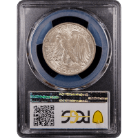 1916-D Walking Liberty Half (50c) Reverse Slab Image