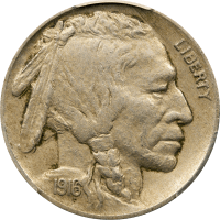 1916 Doubled Die Buffalo Nickel (5c) Obverse Image