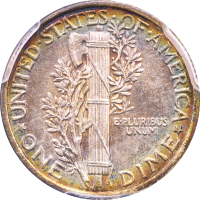1916 Mercury Dime (10c) Reverse Image