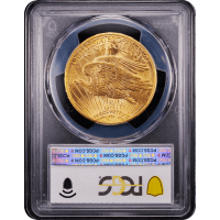 1916-S Saint-Gaudens Gold Double Eagle ($20) Reverse Slab Image