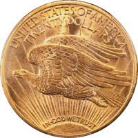 1916-S Saint-Gaudens Gold Double Eagle ($20) Reverse Image