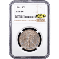1916 Walking Liberty Half Dollar (50c) SLAB Image