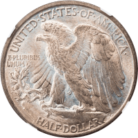1916 Walking Liberty Half Dollar (50c) REVERSE Image