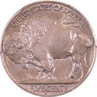 1917-S Buffalo Nickel (5c) Reverse Image