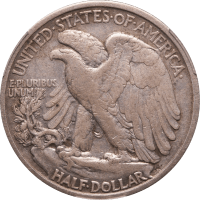 1917-S Obverse Walking Liberty Half Dollar (50c) Reverse Image