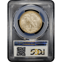 1917 Walking Liberty Half Dollar (50c) Reverse Slab Image