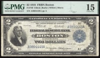 1918 $2 Battleship Federal Reserve Bank Note Obverse Image