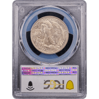 1918 Walking Liberty Half Dollar (50c) Reverse Slab Image