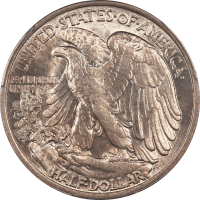 1918 Walking Liberty Half Dollar (50c) Reverse Image