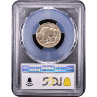 1918/7-D Buffalo Nickel (5c) Reverse Slab Image