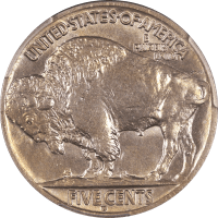 1918/7-D Buffalo Nickel (5c) Reverse Image
