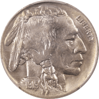 1919 Buffalo Nickel (5c) Obverse Image