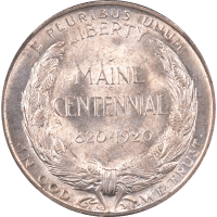 1920 Maine Commemorative Half Dollar (50c) Reverse Image
