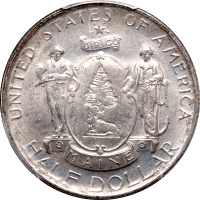 1920 Maine Commemorative Half Dollar (50c) OBVERSE Image