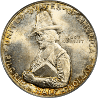 1920 Pilgrim Commemorative Half Dollar (50c) OBVERSE Image