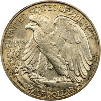 1920 Walking Liberty Half Dollar (50c) Reverse Image