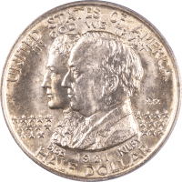 1921 Alabama 2x2 Commem Half Dollar (50c) Obverse Image