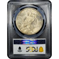 1921 High Relief Peace Dollar ($1) SLAB Image
