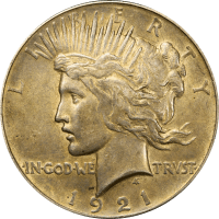 1921 High Relief Peace Dollar ($1) OBVERSE Image