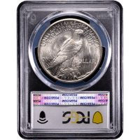 1921 High Relief Peace Dollar ($1) SLAB Image