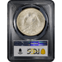 1921 High Relief Peace Dollar ($1) Reverse Slab Image