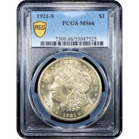1921-S Morgan Dollar ($1) Obverse Slab Image