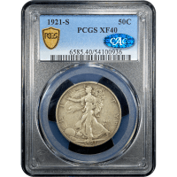 1921-S Walking Liberty Half Dollar (50c) SLAB Image