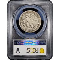 1921 Walking Liberty Half Dollar (50c) Reverse Slab Image