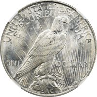 1922-D Peace Dollar ($1) REVERSE Image