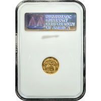 1922 Grant No Star Commem Gold Dollar ($1) SLAB Image