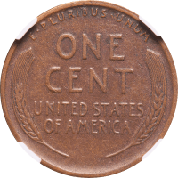 1922 No D Lincoln Cent (1c) Strong Reverse Reverse Image