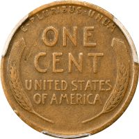 1922 No D Strong Reverse Lincoln Cent (1c) REVERSE Image