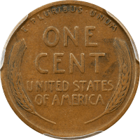 1922 No D Strong Reverse Lincoln Cent (1c) Reverse Image