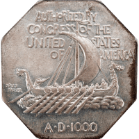 1922 Norse American Medal - Thick Reverse Image
