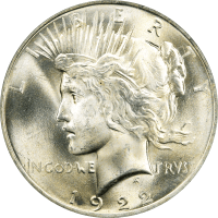 1922 Peace Dollar ($1) Obverse Image