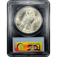 1922 Peace Dollar ($1) Reverse Slab Image
