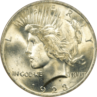 1923 Peace Dollar ($1) Obverse Image