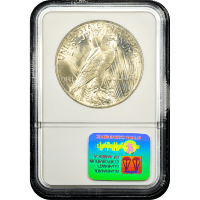 1923 Peace Dollar ($1) Reverse Slab Image