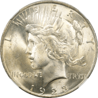 1923 Peace Dollar ($1) Obverse Image