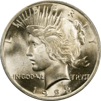 1923 Peace Dollar ($1) Obverse Image